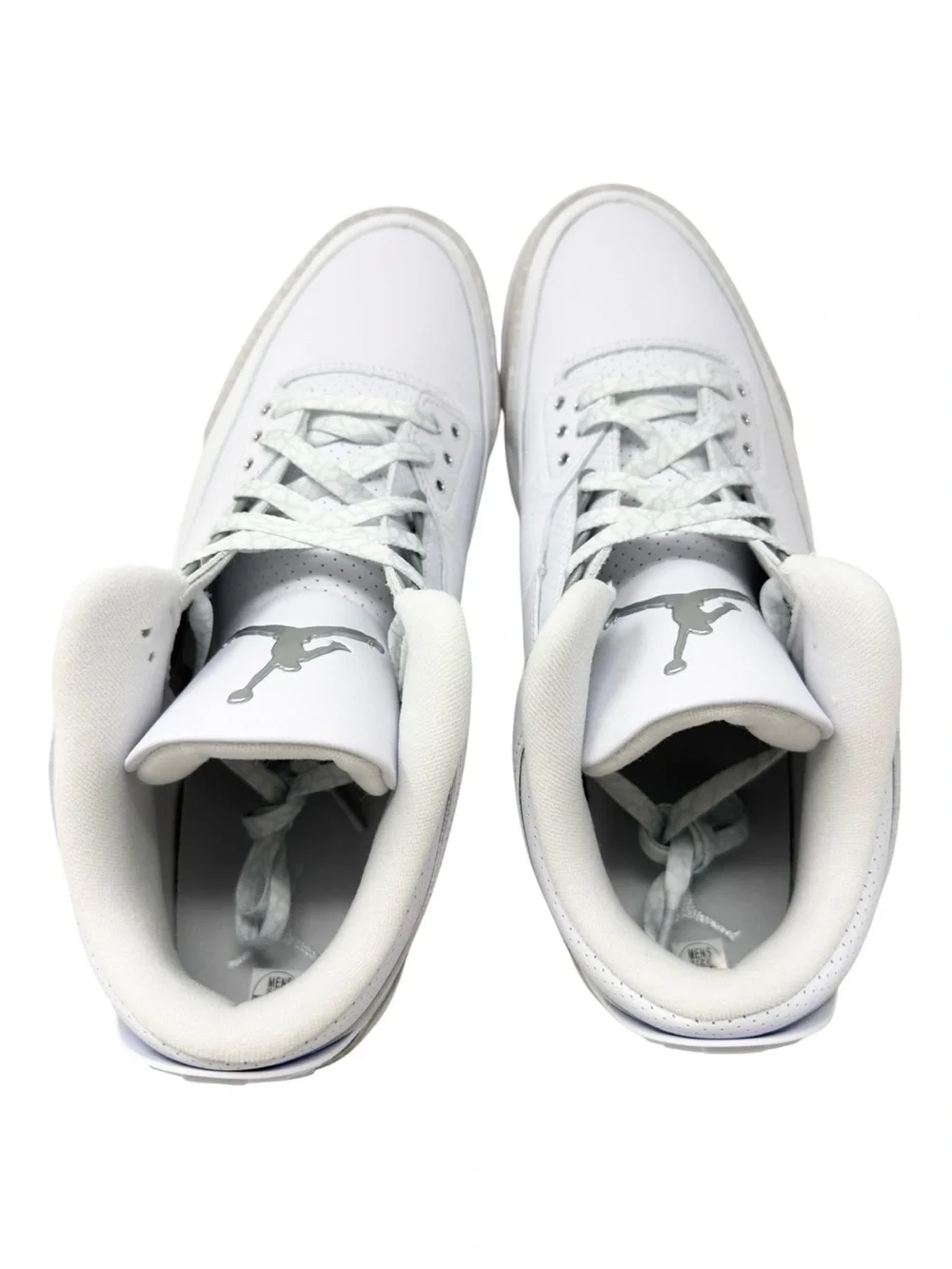 Air Jordan 3 Retro Pure Money CT8532-111 White/Metallic Silver Size 14